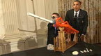 The Obama Administration: Obama Launches Marshmallow at Science Fair