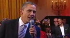 The Obama Administration: Obama Sings ‘Sweet Home Chicago’