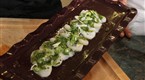 FoodMojo: Marinated Scallops With Basil Pesto