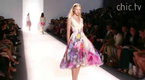 CHIC.TV Fashion: Lela Rose - New York Fashion Week Trends - Faded Neons 2012