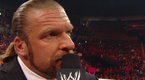 WWE Monday Night Raw: Triple H Addresses the WWE Universe